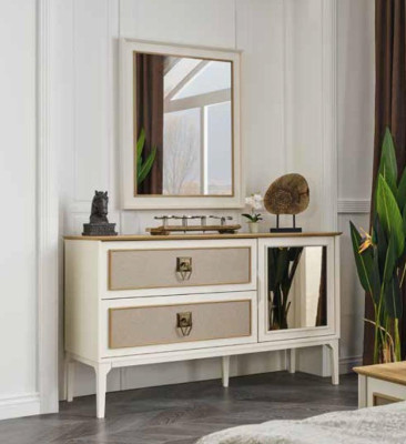 Cómoda Espejo Diseño Muebles Consola Madera Armario Perchero Aparador
