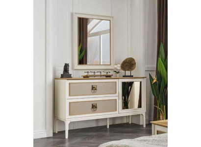 Cómoda Espejo Diseño Muebles Consola Madera Armario Perchero Aparador