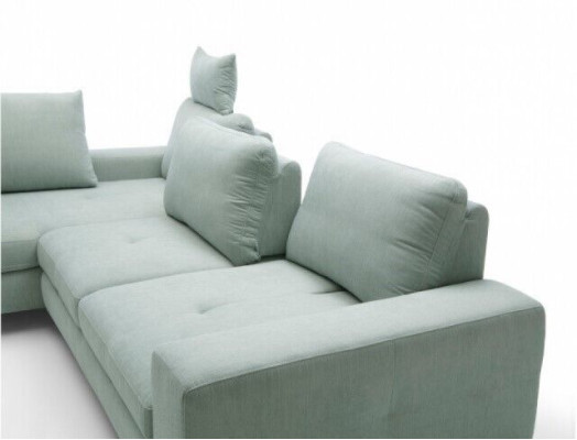 Sofá cama Sofá esquinero Sofá Tapizado Sala de estar Conjunto de asientos Textil Funciones