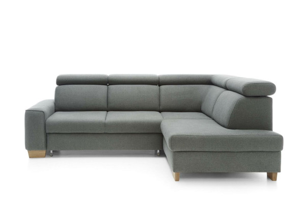 Moderno sofá esquinero tapizado en tela sofá cama pedido sofá.