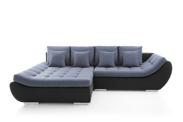 Sofás de diseño moderno, muebles de tela en forma de L para la sala de estar.