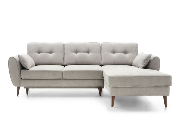 Sofás Diseño Sofá esquinero en forma de L Muebles Funciones Cama Textil Cuero Sofá cama