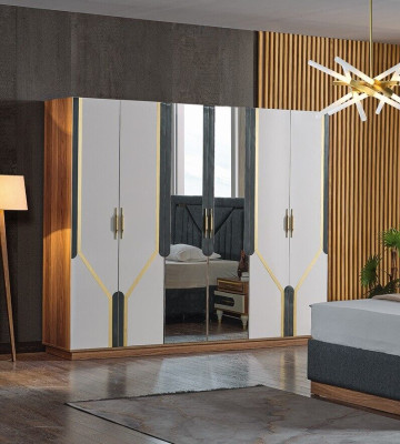 Armario para ropa Armarios Diseño de armario Madera Habitación infantil Moderno Muebles Nuevo