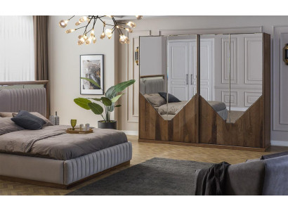 Armario dormitorio de madera, armario, muebles nuevos, armarios, armario esquinero.