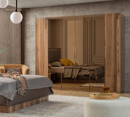 Armario Armarios Diseño Madera Dormitorio Moderno Muebles Nuevo