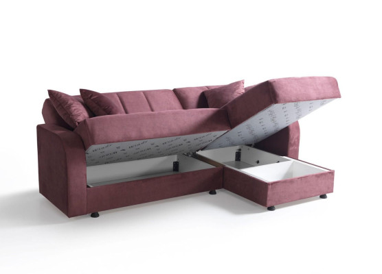 Set de sala de estar de lujo, sillón, sofá esquinero, taburete en forma de L, conjunto moderno completo de relajación.