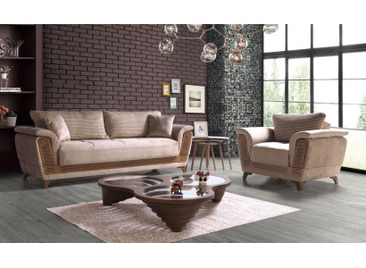 Juego de sofás de 3+1 plazas moderno, conjunto de sillones, muebles de relax, sofá cama.