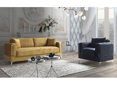 Conjunto de sofás de 3 plazas + 1 relax moderno silla moderna juego de estilo 2 piezas lujo nuevo sala de estar nuevo