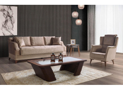 Conjunto de sofás de 3+1 plazas, sillón, conjunto de muebles de sillón moderno.