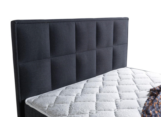 Cama doble de diseño de madera, camas de diseño, muebles de dormitorio, cama boxspring.