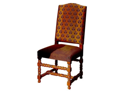 Sillas de comedor diseño de lujo Silla de respaldo de madera maciza Silla de madera Muebles italianos
