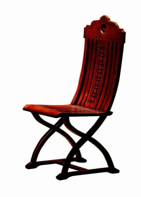 Comedor de madera maciza Lounge Sillón tapizado de madera Nuevo sillón rústico silla 1x