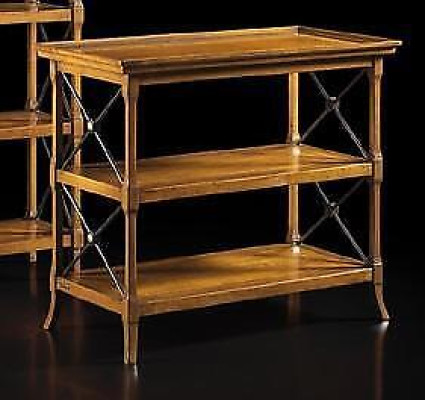 Soporte Estante Mesa auxiliar Muebles italianos Estante Madera Armarios Estantes Nuevo