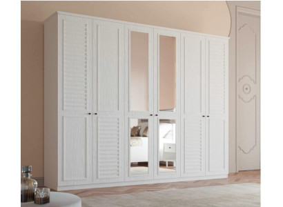 Dormitorio Muebles Madera Armario Estilo Armario Blanco Armarios 6 puertas