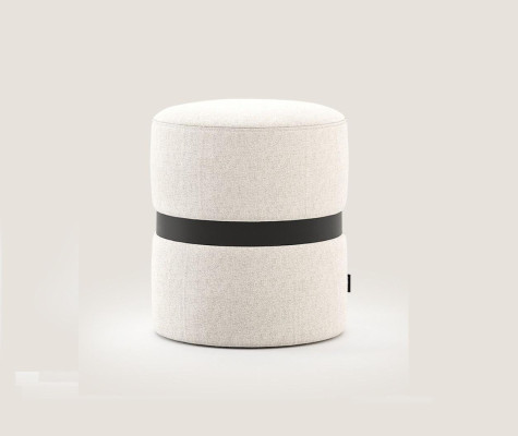 Diseñador Taburete Acolchado Blanco Muebles de Dormitorio Moderno Taburete Auxiliar