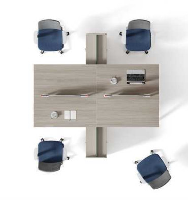 Estudio en casa Muebles de oficina de madera Escritorio Mesa de ordenador Lujo Nuevo.