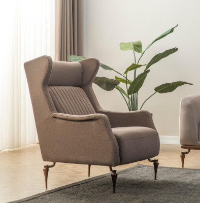 Sofá Chesterfield beige para sala de estar, juego de sofás de lujo de 3+1 plazas, nuevo.