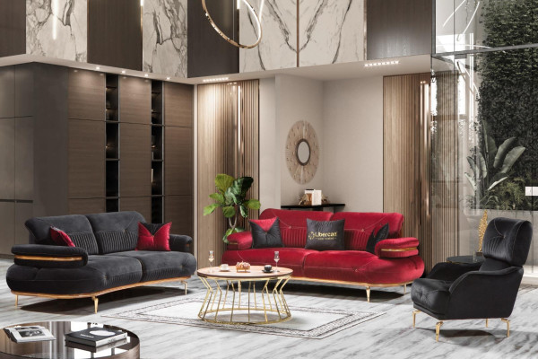 Exclusiva Sillón de tela Negro Sofá Individual Acolchado moderno nuevac