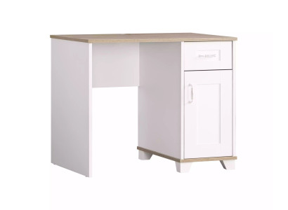 Mesa de computadora moderna para niños Escritorio de madera blanco