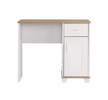 Mesa de computadora moderna para niños Escritorio de madera blanco