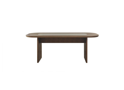 Mesa de comedor Mesa de comedor Mesa Rincón de comedor Madera Marrón Comedor 208 cm