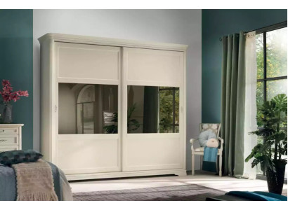 Armario ropero Armario con puertas correderas Muebles Armarios Dormitorio Madera Nuevo