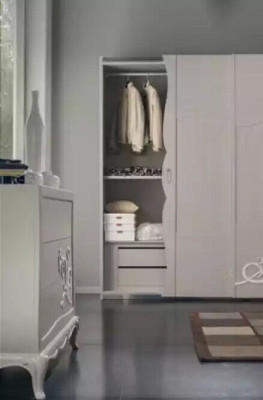 Armario ropero Dormitorio Muebles de madera Estilo italiano Nuevo