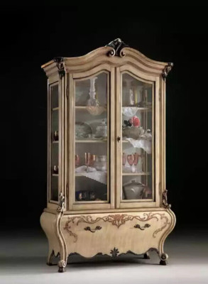 Vitrina Aparador Armarios Diseño Muebles Italianos Armario Lujo Estante