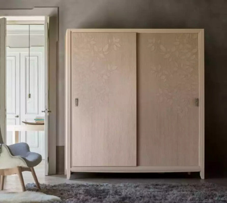 Armario Mueble Dormitorio Armarios Madera Mobiliario Beige