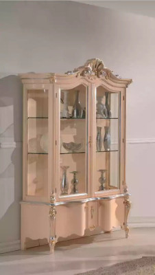 Diseño de armario de madera de lujo Aparador armarios beige Muebles italianos
