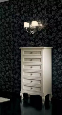 Cama 2x mesitas de noche 4 piezas. Conjunto de muebles de dormitorio cómoda de lujo nuevo