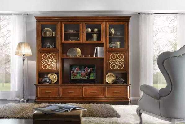 Armario de pared Mueble de TV Diseño de muebles para sala de estar Italiano Nuevos