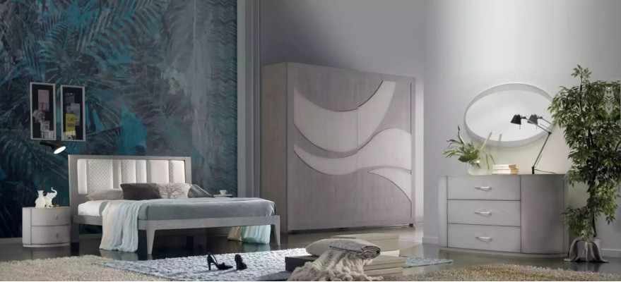Armario de diseño de lujo para el dormitorio, muebles nuevos.