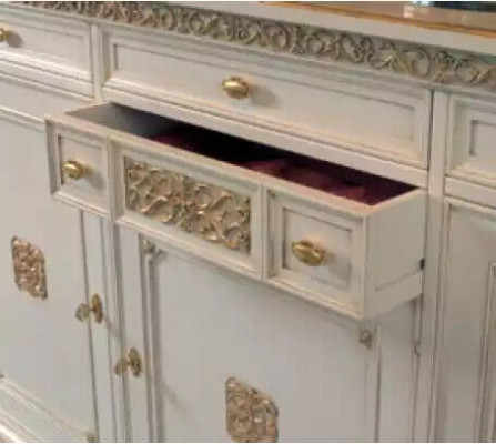 Aparador cajones madera aparador gabinete sólido muebles sala de estar nuevo