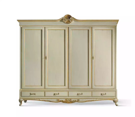 Armario de ropa armario Lujo Dormitorio Madera Muebles italianos Nuevo