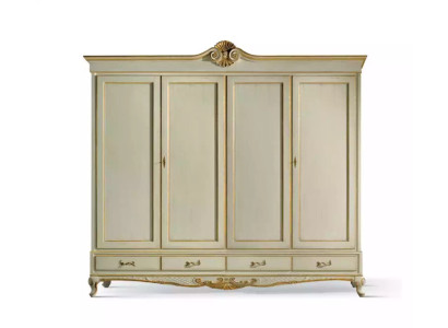 Armario de ropa armario Lujo Dormitorio Madera Muebles italianos Nuevo