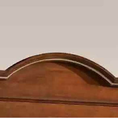 Vitrina de madera Clásico armario de madera de diseño para sala de estar con vidrio