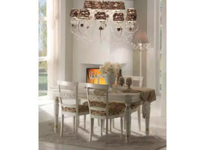 Mesa de comedor 4 sillas Set Conjunto de mesa Grupo clásico de comedor de 5 piezas. Nuevo