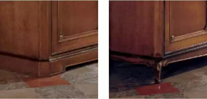 Armario de lujo Muebles Armario de madera Aparador italiano Cómoda Armario