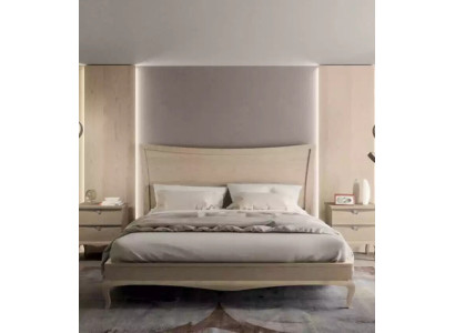 Muebles de diseño moderno de lujo cama 2x mesilla de noche conjunto de dormitorio 3 piezas. Nuevo