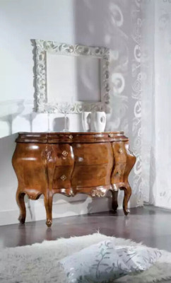 Cómoda clásica Armario Madera Armarios Muebles Consolas Italiano Nuevo
