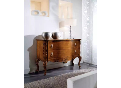 Cómoda de lujo, diseño de muebles de madera para dormitorio, armario de madera marrón nuevo.