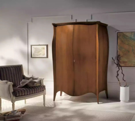Armario macizo para el dormitorio muebles Italia armario de madera