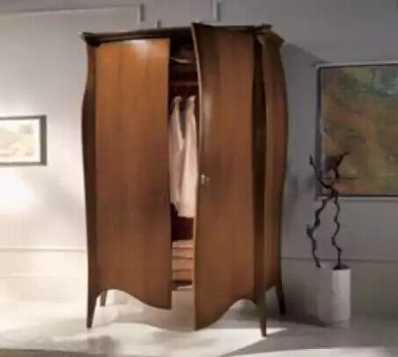 Armario macizo para el dormitorio muebles Italia armario de madera