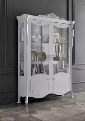 Estilo de armario de lujo Aparador Vitrina Diseño de muebles italiano