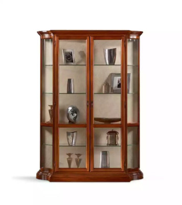 Vitrine de vidrio armario de vidrio vitrina sala de estar aparador de madera muebles de lujo nuevos