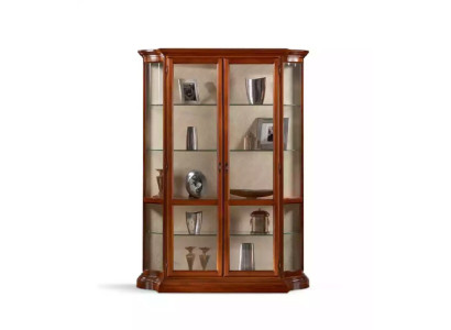 Vitrine de vidrio armario de vidrio vitrina sala de estar aparador de madera muebles de lujo nuevos