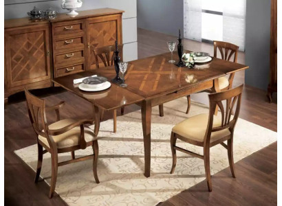 Juego de mesa con 4 sillas Conjunto de comedor Silla Set Mesa 5-piezas Set Nuevo