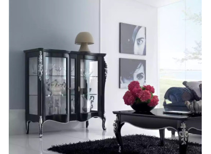 Armarios de madera Vitrinas de vidrio Armario Vitrina Muebles de salón Aparador