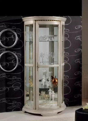 Sala de estar Aparador Gabinete de vidrio Vitrina Sala de estar Aparador Mueble de madera